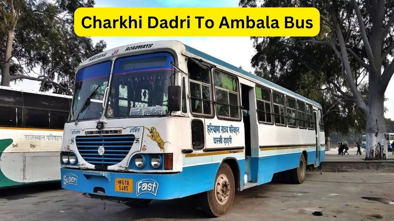 Charkhi Dadri To Ambala Bus TimeTable