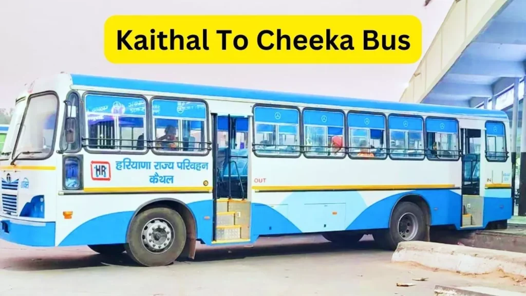 Kaithal To Cheeka Bus Time Table